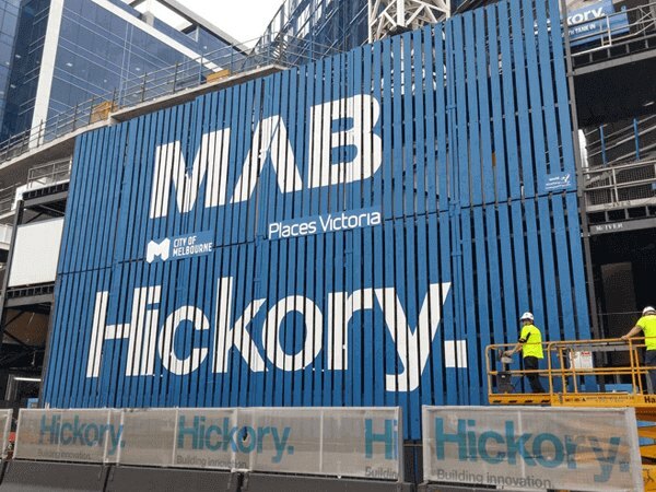 Hoarding Signage